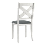 Ensemble de salle à manger extensible rectangulaire 6 places gris pour 6 à 8 personnes