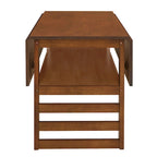 Ensemble de salle à manger pliant marron, 2-4 personnes