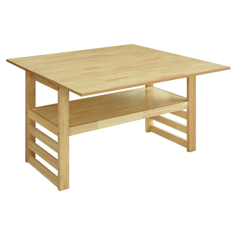 Ensemble de salle à manger pliant marron, 2-4 personnes