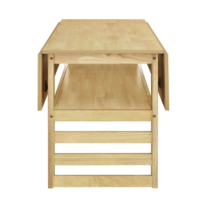 Ensemble de salle à manger pliant marron, 2-4 personnes