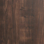 Meuble TV rustique marron, 152 cm de large, convient aux téléviseurs jusqu'à 165 cm
