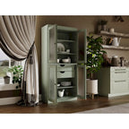 Armoire de cuisine modulaire en bois massif 32 po - 9 couleurs
