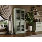 Armoire de cuisine modulaire en bois massif 32 po - 9 couleurs