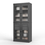 Armoire de cuisine modulaire en bois massif 32 po - 9 couleurs
