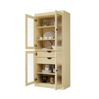 Armoire de cuisine modulaire en bois massif 32 po - 9 couleurs