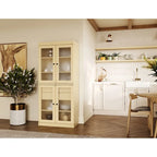 Armoire de cuisine modulaire en bois massif 32 po - 9 couleurs