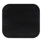Table basse en bois d'acacia vieilli naturel et noir – Petite / Grande