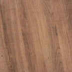 Table basse ronde industrielle noyer marron et noir