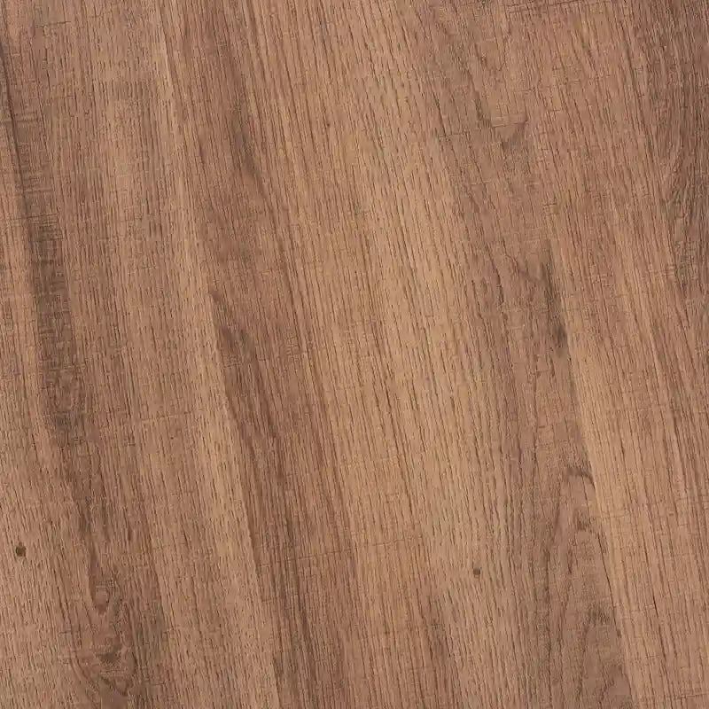 Table basse ronde industrielle noyer marron et noir