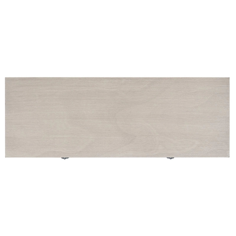 Console 2 tiroirs patinée Blanc / Gris / Greige / Noir, simple