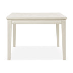 Table à manger extensible Espresso/chêne blanc – 6-8 personnes